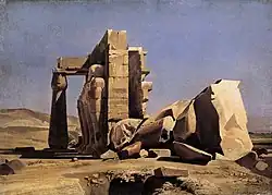 Египетский храм. 1840. Музей изящных искусств, Лозанна