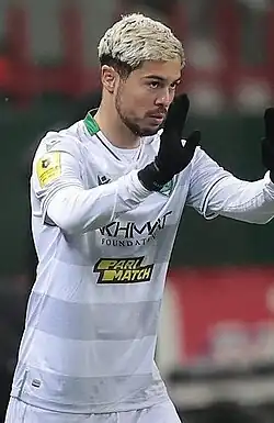 Янку в составе «Ахмата» в 2021 году