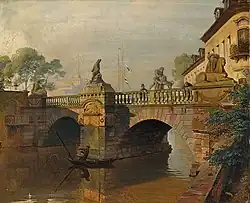 Королевский канал. 1836. Холст, масло. Частное собрание