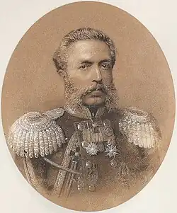 Портрет работы неизвестного художника, 1858 г.