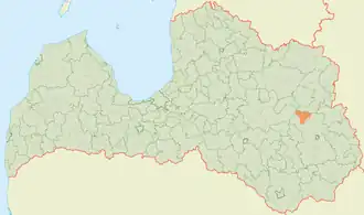 Гайгалавская волость на карте