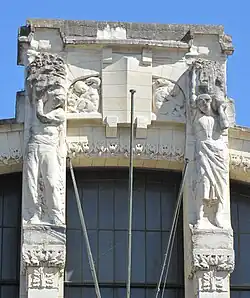 Апсида вокзала в Руане