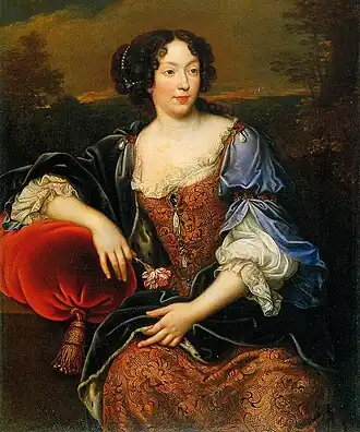 Елизавета Маргарита Орлеанская, ок. 1672 г.