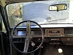 Панель приборов ГАЗ-24-02 выпуска 1977—1985 гг.