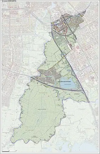 Аудер-Амстел на карте