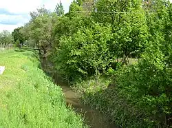 Река Гортва весной 2019 года.