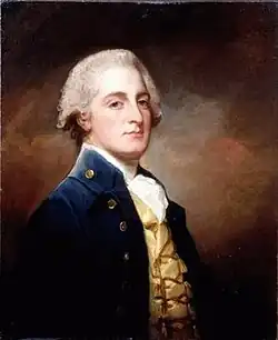 Джордж Боскауэн в 1784 году, художник Джордж Ромни