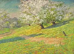 Джордж Бейкер, Apple Blossoms, 1916