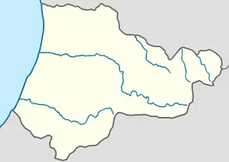 Очхамури на карте