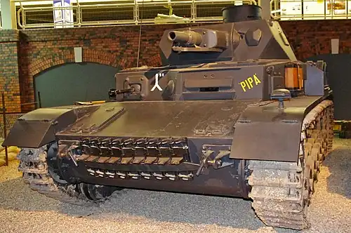 Pz.Kpfw. IV Ausf. DВоенный музей в Даксфорде.