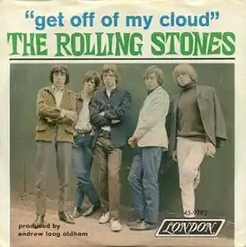 Обложка сингла The Rolling Stones «Get Off of My Cloud» (1965)