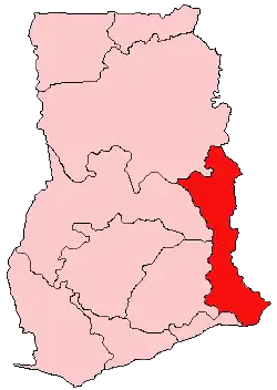 Территория епархии Хо