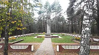 Памятник узникам Лепельского гетто