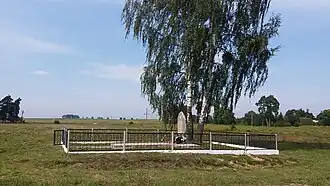 Памятник евреям, убитымв урочище Вишевник