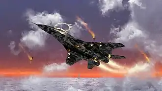 «Призрак Киева» в воображении художника