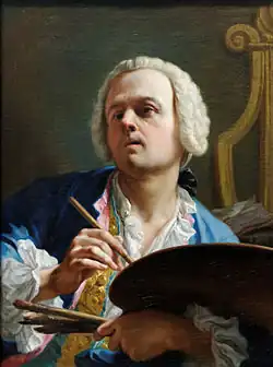 Автопортрет. 1755. Холст, масло. 70 х 55,2 см. Музей истории искусств, Вена