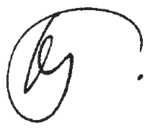 Изображение автографа