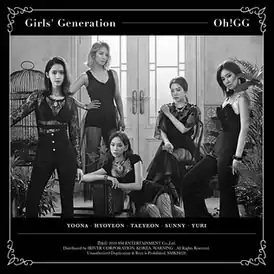 Обложка сингла Girls’ Generation — Oh!GG. ««Lil' Touch»» (2018)