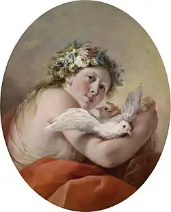 Аллегория Лета. Ок. 1766. Холст, масло. Частное собрание