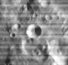 Снимок зонда Lunar Orbiter - IV