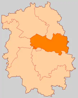 Глазковское сельское поселение на карте