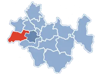 Ладзице на карте