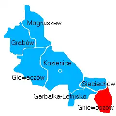 Гневошув на карте