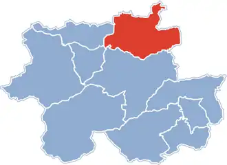 Будзув на карте