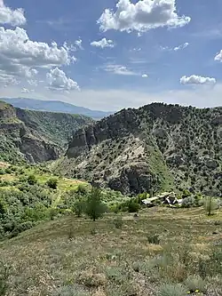 Пейзажи в районе монастыря Гндеванк