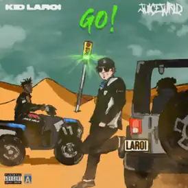 Обложка сингла The Kid Laroi и Juice WRLD «Go» (2020)