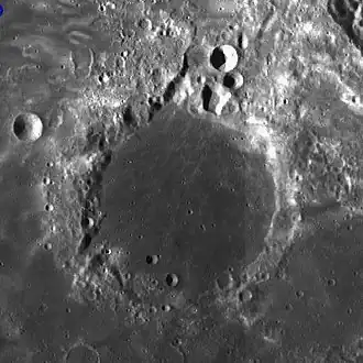 Снимок зонда Lunar Reconnaissance Orbiter.