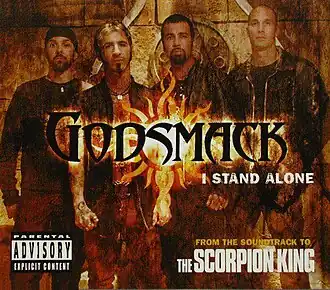 Обложка сингла Godsmack «I Stand Alone» (2002)