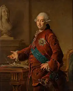 Художник Д. Г. Левицкий, 1772