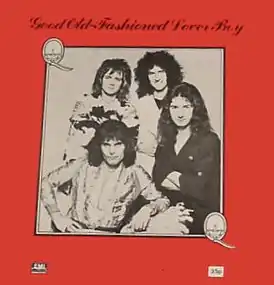 Обложка сингла Queen «Death on Two Legs (Dedicated to…)» (1977)