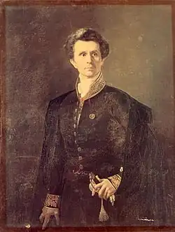 К. А. Горбунов. Портрет А. Т. Маркова. 1851Холст, масло. 125 × 98 смРусский музей, Санкт-Петербург