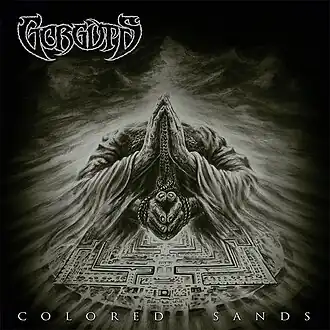 Обложка альбома Gorguts «Colored Sands» (2013)