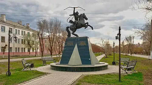 Памятник башкирским полкам, участвовавшим в Отечественной войне 1812 года