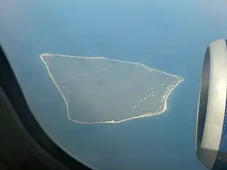 Готска-Сандён с самолёта