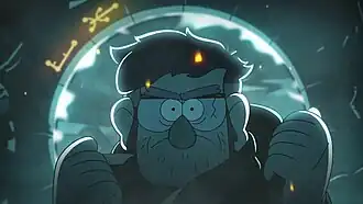 Стэнфорд Пайнс, давно потерянный брат-близнец Стэна Пайнса и автор дневников, показывает себя.