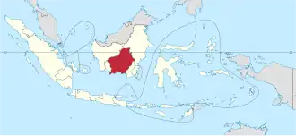 Составные части Республики Соединённые Штаты Индонезии