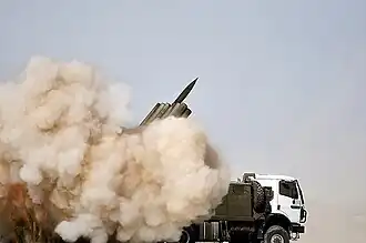 Фаджр-3 на учениях в 2010 году