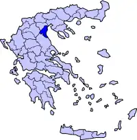 Пиерия на карте