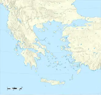 Византий на карте