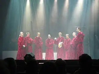 Gregorian и Amelia Brightman на концерте в Konzerthaus Freiburg 6 декабря 2009