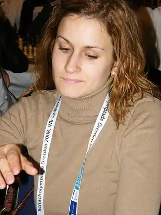 Во время шахматной олимпиады 2008 г.