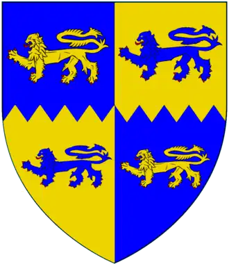 Герб Грегори Кромвеля, 1-го барона Кромвеля