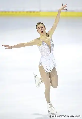 Грета Морките в 2019 году