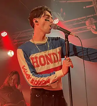 Ченс во время концерта в Берлине