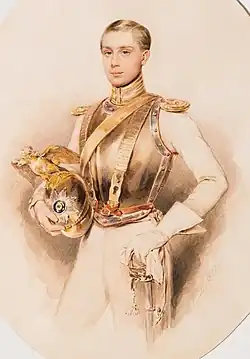 Акварель П. Ф. Соколова, 1847 год.