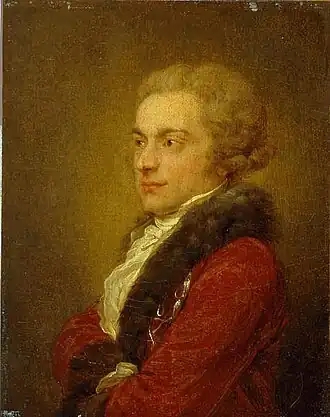 Портрет работы Генриха Фюгера, 1790-е годы